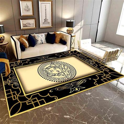 carpet versace|versace rugs for living room.